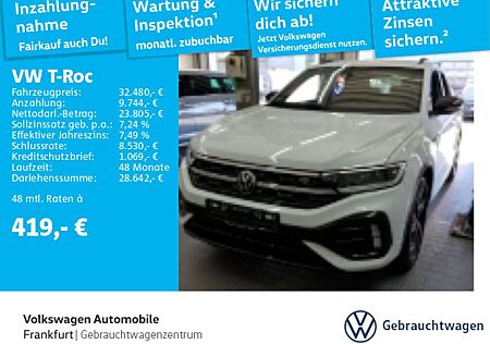 VW T-Roc Volkswagen 2.0 TSI DSG 4Motion R Navi IQ.Light DAB+ F