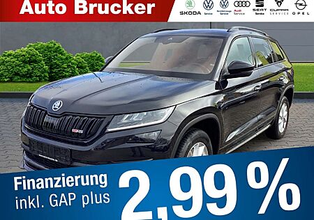 Skoda Kodiaq RS 4x4 2.0 Bi-TDI+Anhängerkupplung+Navi+Leder+LED