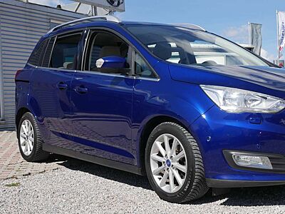 Ford Grand C-Max TÜV,- Kundendienst Neu 7. Sitzer Allwetter AHK Navi Tempomat Sitzheiz Klima
