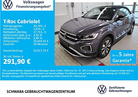 VW T-Roc Volkswagen Goal 1.5 TSI LED*VIRTUAL*AHK*17"
