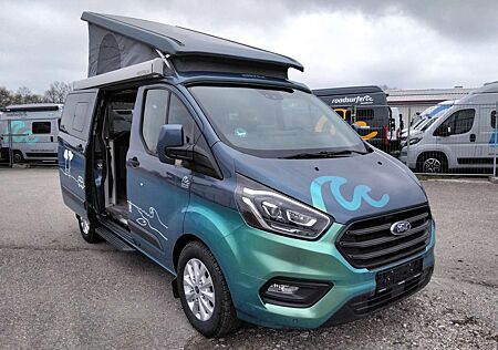 Ford Transit Custom Nugget Markise, Aufst.D, Heckküche, StHz, Außendsc