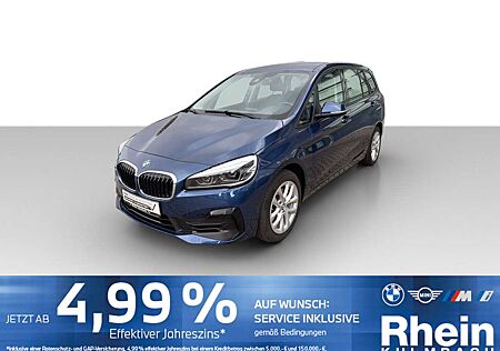 BMW 218 d Gran Tourer Advantage Navi LED AHK Lordose
