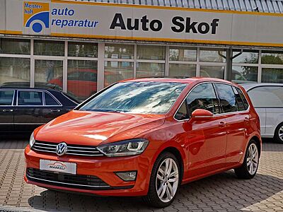 Volkswagen Golf Sportsvan 2.0 TDI Highline DSG | Habanero Orange | Pano | AHK | Standheizung | ACC | DCC | Bi-Xenon | Kamera | Keyless | 8-fach