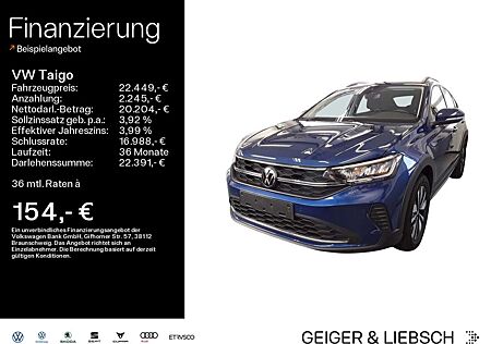 VW Taigo Volkswagen 1.0 TSI MOVE*LED*AHK*NAVI*KLIMA*PDC*SHZ*AL