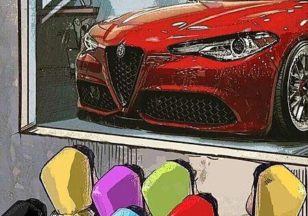 Alfa Romeo Giulia Quadrifoglio Pogea Racing 20 "/ Keramik