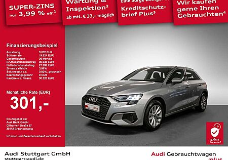 Audi A3 Sportback 30 TDI Schaltgetriebe SHZ Keyless