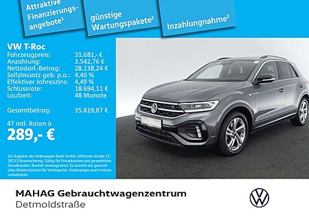 VW T-Roc Volkswagen 2.0 TSI 4Mot. R-Line Leder AppConnect LED