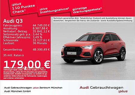 Audi Q3 40 TFSI qu. S tronic advanced ACC/AHK/Virtua