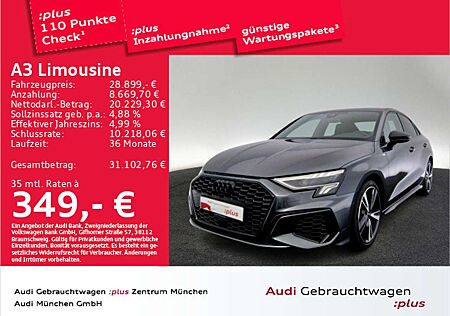Audi A3 35 TFSI S tronic S line Virtual/Nav