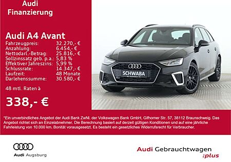 Audi A4 40 TFSI S tronic *2x S line*ACC*NAVI*19