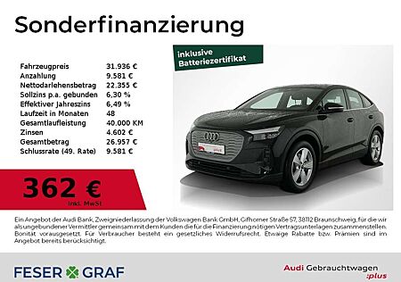 Audi Q4 e-tron Sportback 40 e-tron Leder,LED,Sitzhzg