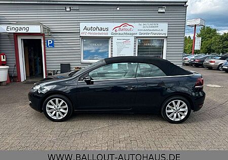 VW Golf Volkswagen VI Cabriolet*2.HAND*KLIMA*TEMPO*LEDER*SHZ*