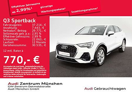 Audi Q3 45 TFSI e S tronic Navi+/ACC/Virtua