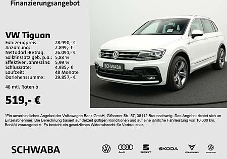 VW Tiguan Volkswagen Highline 2.0 TDI 4M *R-Line*PANO*AHK*19"*