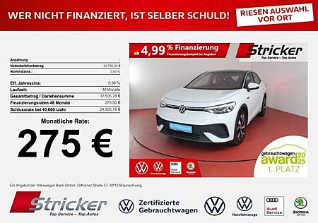 VW ID.5 Volkswagen Pro Performance 150/77 275,-ohne Anzahlung ACC Wä