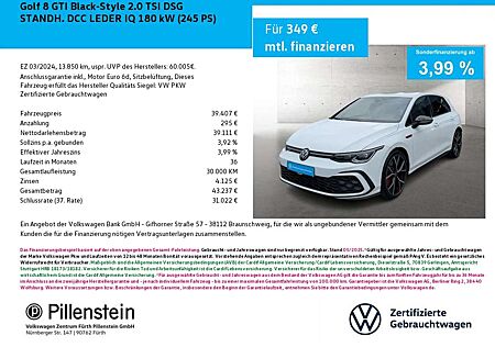 VW Golf Volkswagen 8 GTI Black-Style 2.0 TSI DSG STANDH. DCC LEDER IQ