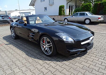 Mercedes-Benz SLS Roadster Leder Exclusiv - Beige Zierel.-Paket in C