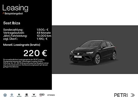 Seat Ibiza FR 1.0 TSI 85 kW *Facelift*DSG*LED*VIRTUAL