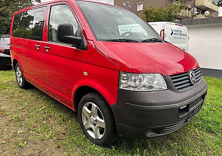 VW T5 Transporter Volkswagen Kombi*9Sitze*Klima*AHK*Allwetter