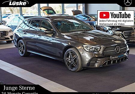 Mercedes-Benz E 300 de T 4M AMG Line Night Burmester Pano AHK