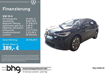 VW ID.4 Volkswagen Pure Design-Paket Max-DC Wärmepumpe Matrix
