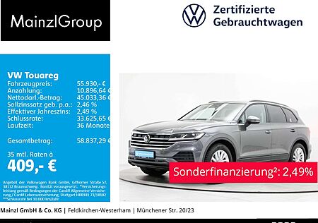 VW Touareg Volkswagen 3.0 TDI 4M AHK Navi SHZ Leder Kam. Luft
