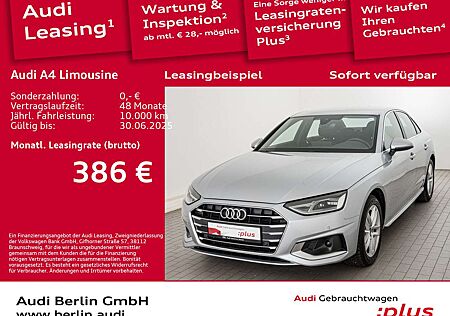 Audi A4 Advanced 35 TDI S tr. LED RFK NAVI