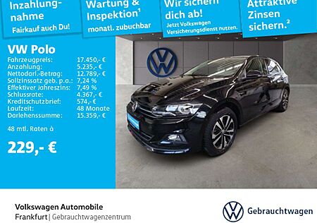 VW Polo Volkswagen 1.0 TSI IQ.DRIVE Navi FrontAssist BlindSpot