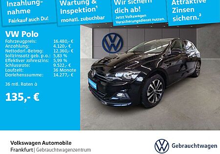 VW Polo Volkswagen 1.0 TSI IQ.DRIVE Navi FrontAssist BlindSpot