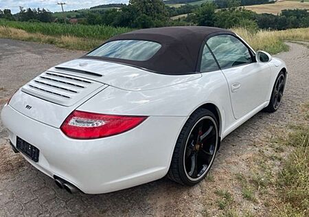 Porsche 997 911 weiß/cocoa Verdeck und Vollleder PZ Service