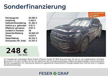 VW Tiguan Volkswagen Elegance 1.5eTSI 110kW DSG AHK Kamera