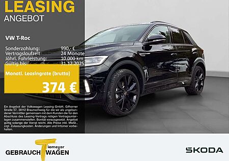 VW T-Roc Volkswagen 2.0 TDI DSG R-LINE BLACK STYLE LM19 PANO A