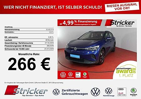 VW ID.4 Volkswagen Pro Performance 150/77 266,-ohne Anzahlung Navi A