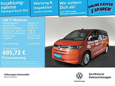 Volkswagen T7 Multivan 1.4 TSI e-Hybrid 7-Sitze AHK Kamera