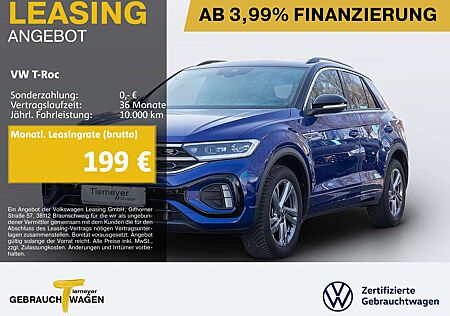 VW T-Roc Volkswagen 1.0 TSI R-LINE LM17 NAVI AHK ST.HEIZ