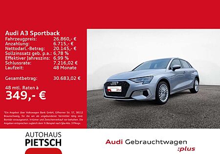 Audi A3 35 TFSI advanced Sitzhzg SmartInter