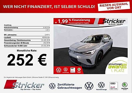 VW ID.4 Volkswagen Pro Performance 150/77 252,-ohne Anzahlung Pano T