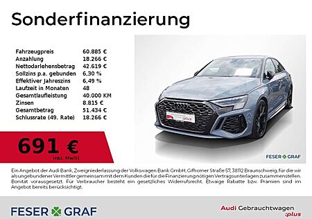 Audi RS3 Lim KERAMIK,RS-Sportabgas,HUD,Matrix,B&O,19"