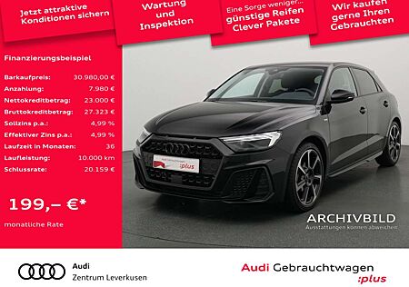 Audi A1 Sportback S line S-TRON VIRT ACC KAM CARPL