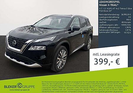 Nissan X-Trail X-T 1.5 163PS AT 4x2 Tekna 5 Sitze PGD Bose 20"