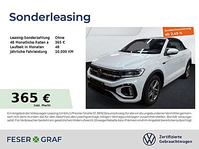 Volkswagen T-Roc Cabrio R-Line 1.5 TSI DSG Navi AHK LED SiHz
