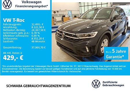 VW T-Roc Volkswagen R-Line 1.5 TSI DSG *ACC*LED*VIRTUAL*8-fach