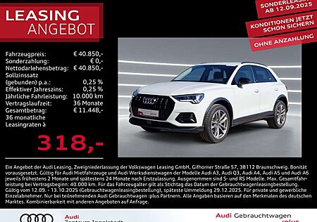 Audi Q3 35 TFSI LED AHK ACC NAVI virtual 19" advanced