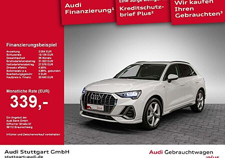Audi Q3 35 TDI S line LED virtCo Sitzheizung PDC+ 19''