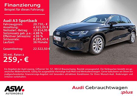 Audi A3 30TDI Stronic Navi LED ACC RFK VC
