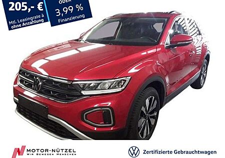 VW T-Roc Volkswagen 1.0 TSI MOVE 5JG+LED+NAVI+AHK+DAB+SHZ+ALU