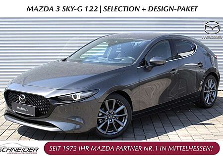 Mazda 3 SKY-G 122 Selection + Design-Paket
