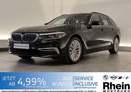 BMW 520 i Touring Luxury Line HiFi/AHK/Schaltwippen HiFi/A