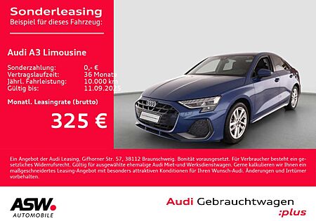 Audi A3 S line 30TFSI LED Nav ACC PDC SONOS