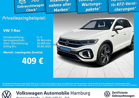 VW T-Roc Volkswagen 1.5 TSI DSG R-Line Kamera LED Navi Sitzhzg
